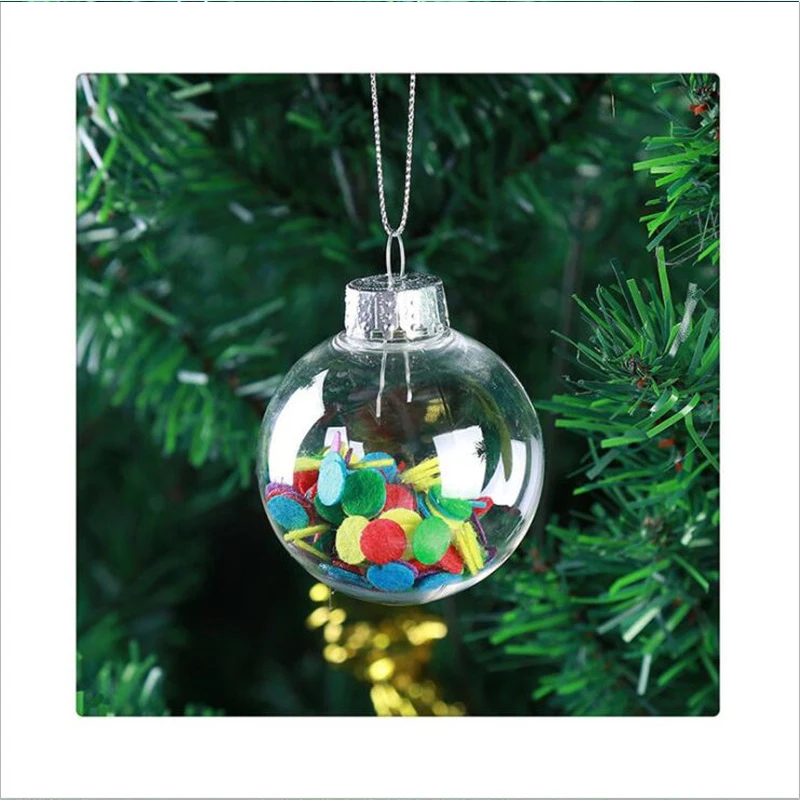 Wholesale Christmas Decorations Transparent Plastic Christmas Ball Baubles Xmas Tree Hanging Ornament Party Wedding Clear Balls
Wholesale Christmas Decorations Transparent Plastic Christmas Ball Baubles Xmas Tree Hanging Ornament Party Wedding Clear Balls