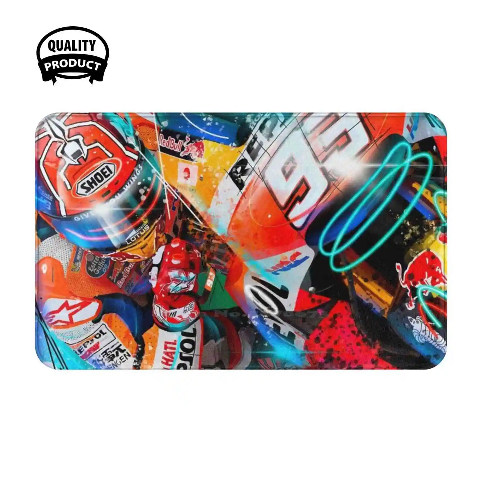 Graffiti Artwork Soft Cushion Home Carpet Door Mat Car Rug World Champion Street Art Graffiti Motorcycle Art
Graffiti Artwork Soft Cushion Home Carpet Door Mat Car Rug World Champion Street Art Graffiti Motorcycle Art