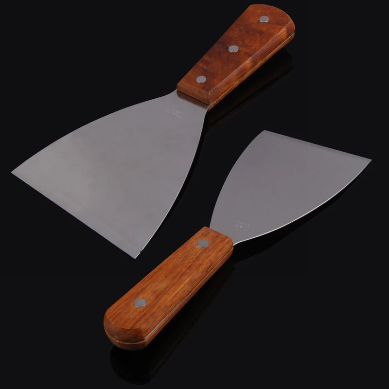 Stainless Steel Pancake Spatula Wooden Handle Grill Turner Pizza Cutter Baking Tools Teppanyaki Griddle Cooking Utensil
Stainless Steel Pancake Spatula Wooden Handle Grill Turner Pizza Cutter Baking Tools Teppanyaki Griddle Cooking Utensil