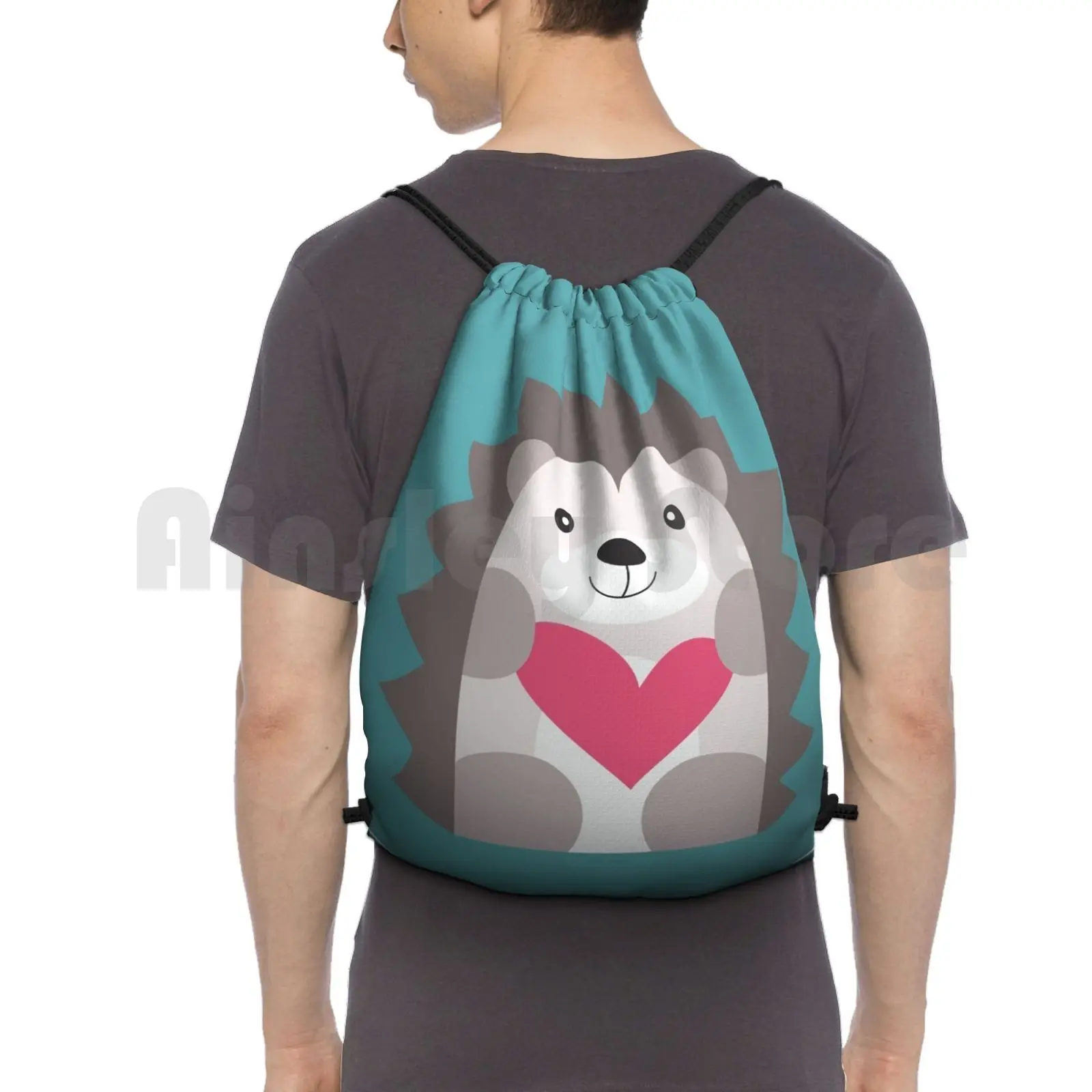 Hedgehog Backpack Drawstring Bag Riding Climbing Gym Bag Hedgehog Block Phone Quill Needle Zoo Mammal White Character
Hedgehog Backpack Drawstring Bag Riding Climbing Gym Bag Hedgehog Block Phone Quill Needle Zoo Mammal White Character