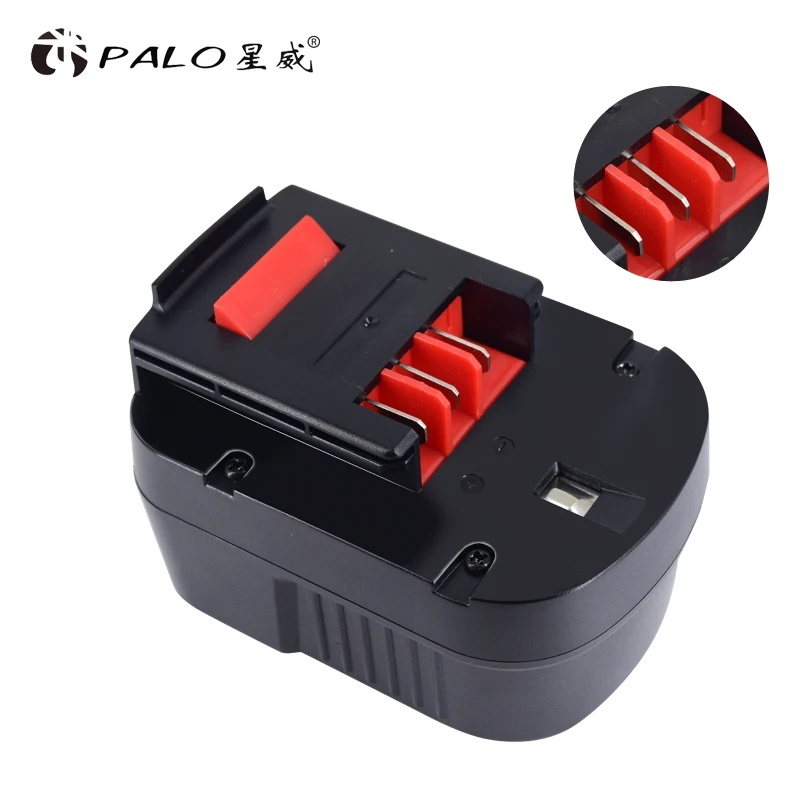 Аккумуляторная батарея Palo FS120B 12V 3000mAh Ni-MH для Black & Decker Drill A12 A12EX FSB12 A1712 HP12K HP12KD Bateria
Аккумуляторная батарея Palo FS120B 12V 3000mAh Ni-MH для Black & Decker Drill A12 A12EX FSB12 A1712 HP12K HP12KD Bateria