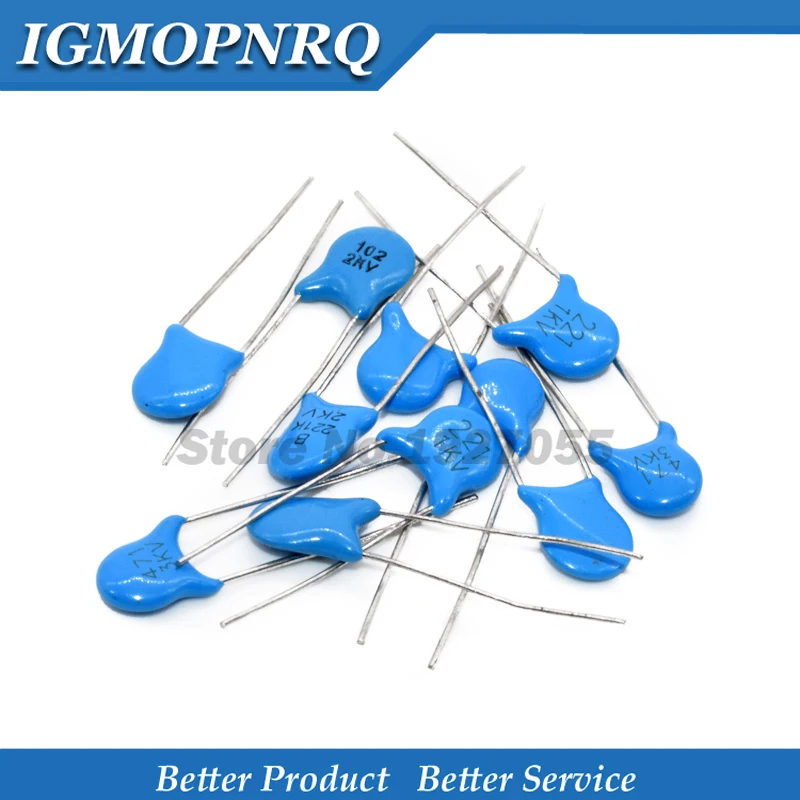 40PSC 330pF 1KV High voltage Ceramic Capacitor Assorted kit Assortment Set 331K 1KV
40PSC 330pF 1KV High voltage Ceramic Capacitor Assorted kit Assortment Set 331K 1KV