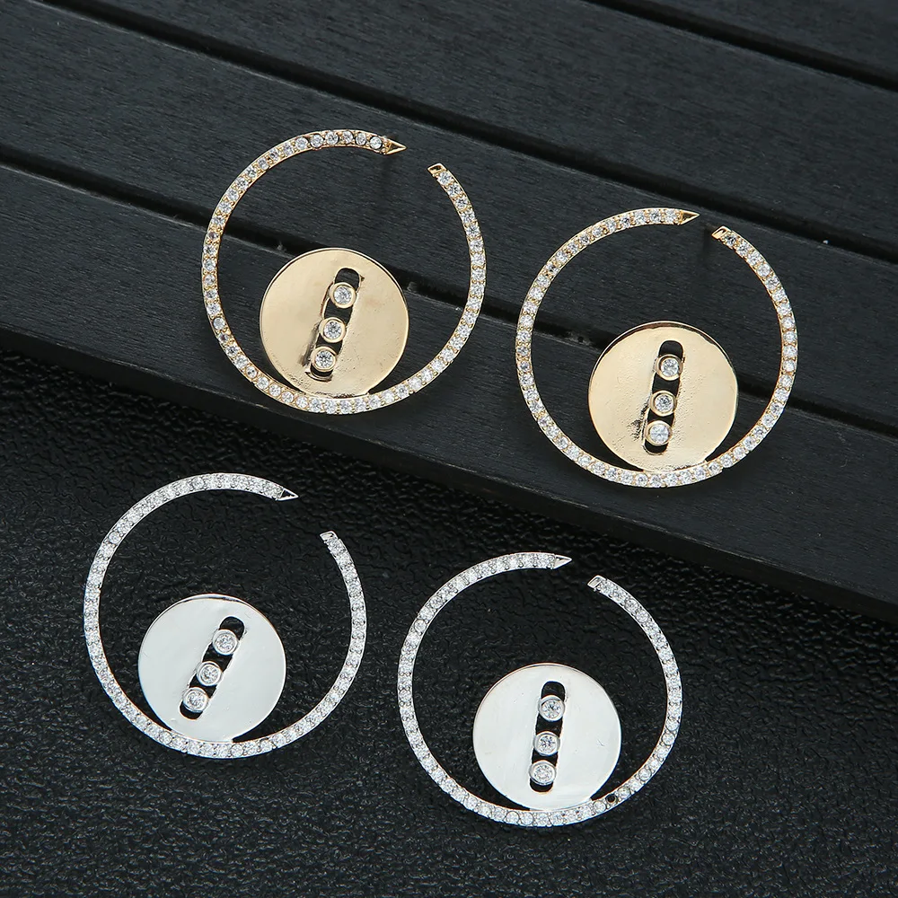 Hibride Trendy Round Stud Earrings for Women Wedding Party Cubic Zirconia CZ DUBAI Bridal Earrings oreille femme E-1018
Hibride Trendy Round Stud Earrings for Women Wedding Party Cubic Zirconia CZ DUBAI Bridal Earrings oreille femme E-1018