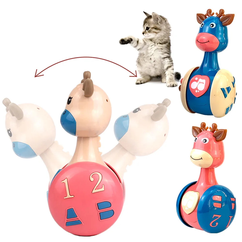 PetCloud Cat Toy Chew Bell Tumbler Pet Game Inertia Slide Interactive Toy Cat Teaser Souptoys Kitten Play Supplies
PetCloud Cat Toy Chew Bell Tumbler Pet Game Inertia Slide Interactive Toy Cat Teaser Souptoys Kitten Play Supplies