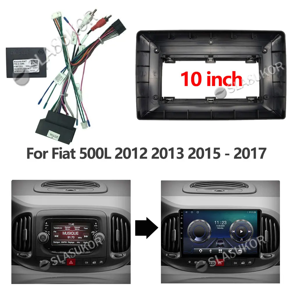 10 inch Android Radio For Fiat Doblog 500L 2012 - 2017 Egea cable and canbus Avanza Rush Power Wiring Harness 2din Car dvd Frame
10 inch Android Radio For Fiat Doblog 500L 2012 - 2017 Egea cable and canbus Avanza Rush Power Wiring Harness 2din Car dvd Frame
