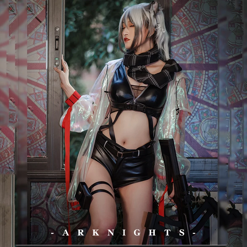 Anime Arknights Schwarz cosplay Game suits Ceylon New Agent Cool Shooter Sniper Women Cosplay Costume Tube Halloween Christmas
Anime Arknights Schwarz cosplay Game suits Ceylon New Agent Cool Shooter Sniper Women Cosplay Costume Tube Halloween Christmas