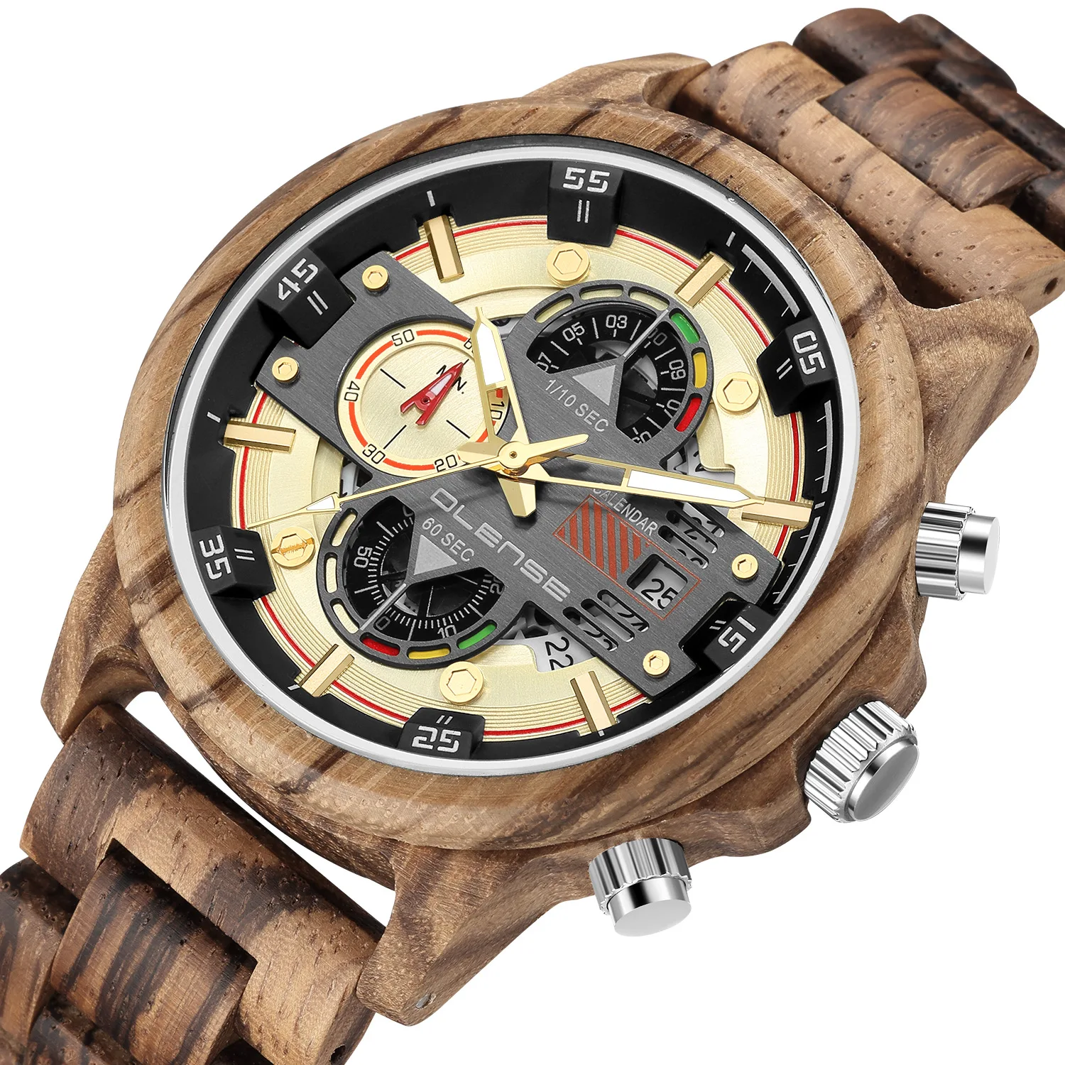 Top Brand OLENSE Men Wooden Quartz Watch Relogio Masculino Men's Watches Luxury Business Sports Clock Man Wristwatches MT003
Top Brand OLENSE Men Wooden Quartz Watch Relogio Masculino Men's Watches Luxury Business Sports Clock Man Wristwatches MT003