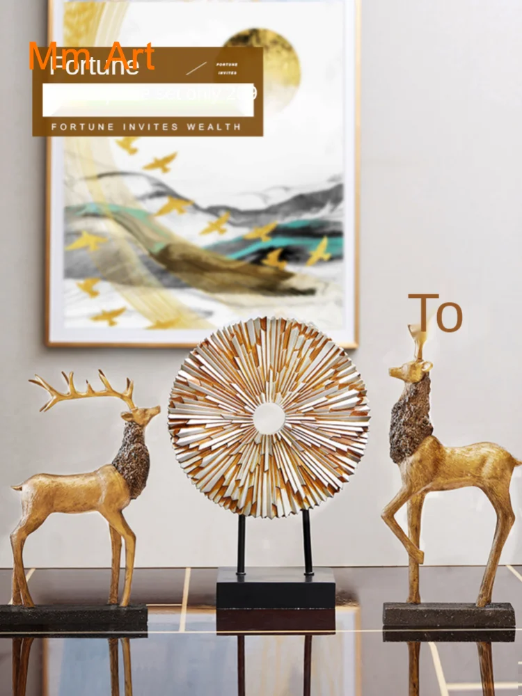 Modern Fortune Deer Decoration American Soft Decoration Creative European Home
Modern Fortune Deer Decoration American Soft Decoration Creative European Home