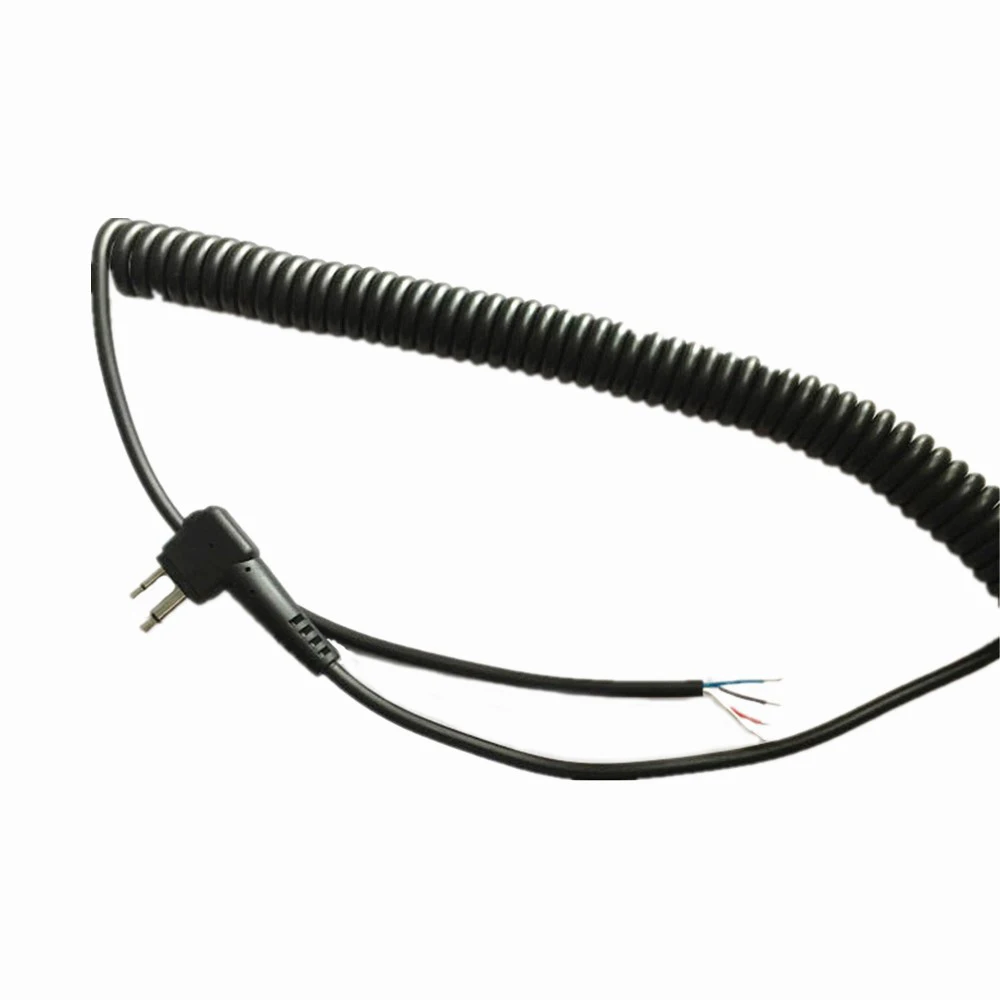 10pcs 2 Pin 4 Wire Speaker Mic Cord Shoulder Handle Replacement Cable For Motorola Two-Way Radio CP100 CP150 CP200 VHF / UH
10pcs 2 Pin 4 Wire Speaker Mic Cord Shoulder Handle Replacement Cable For Motorola Two-Way Radio CP100 CP150 CP200 VHF / UH