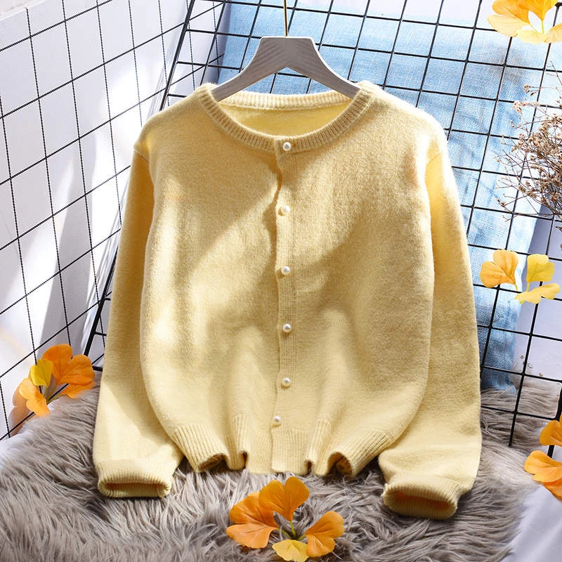 Autumn Winter Fashion Students Pink Sweaters Knit Cardigan Women Sweet Single Breasted Long Sleeve Cardigan Sweater Coat
Autumn Winter Fashion Students Pink Sweaters Knit Cardigan Women Sweet Single Breasted Long Sleeve Cardigan Sweater Coat