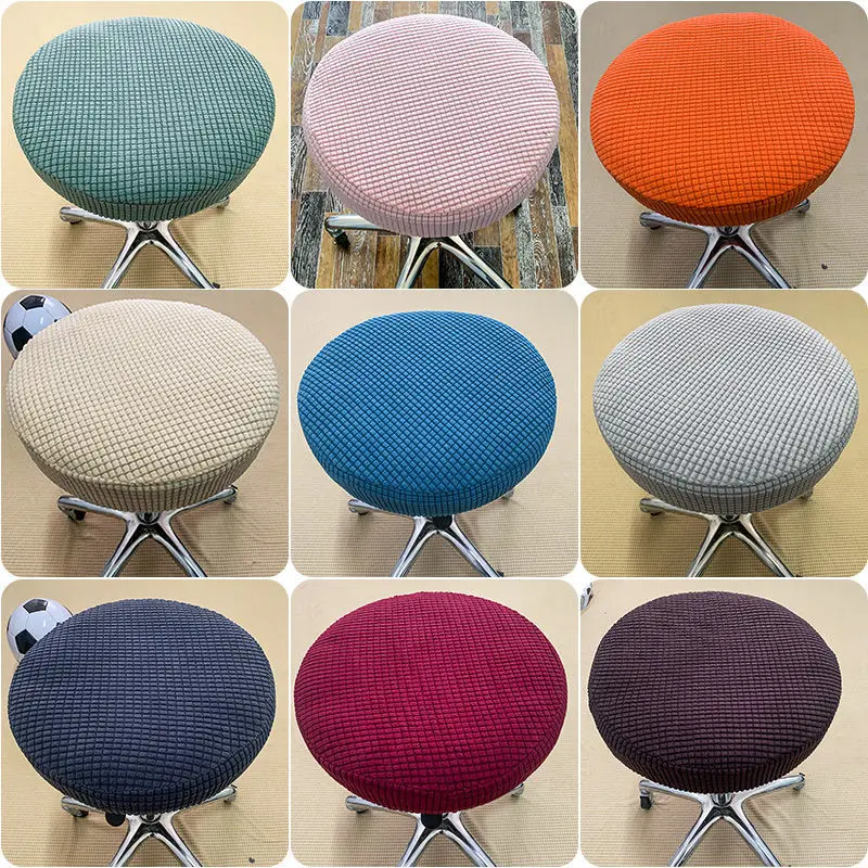 Hot Round Chair Cover Bar Stool Cover Elastic Seat Cover Chair Protector Solid Color Home Chair Slipcover Spandex
Hot Round Chair Cover Bar Stool Cover Elastic Seat Cover Chair Protector Solid Color Home Chair Slipcover Spandex