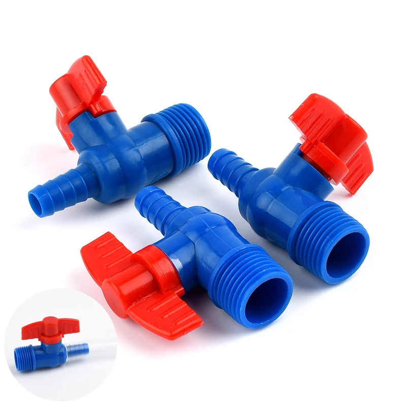 2~100PCS 1/2"-10mm Male Thread PVC Ball Valves Pagoda Connector Garden Irrigation Valves Fish tank Oxygenation Valves Accessori
2~100PCS 1/2"-10mm Male Thread PVC Ball Valves Pagoda Connector Garden Irrigation Valves Fish tank Oxygenation Valves Accessori