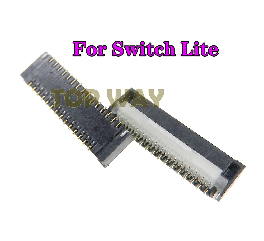 2pcs 29pin Nintendo Switch lite L button Ribbon Power Circuit motherboard flex cable board connector socket
2pcs 29pin Nintendo Switch lite L button Ribbon Power Circuit motherboard flex cable board connector socket
