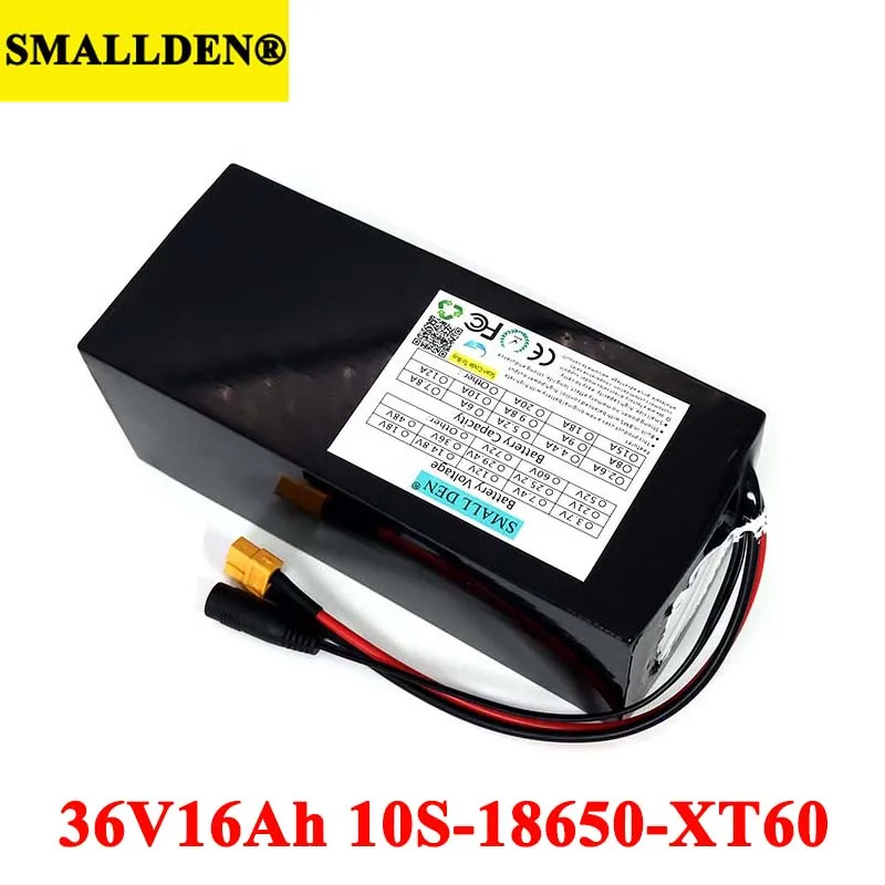 Литиевый аккумулятор SMALLDEN, 36 В, 16 А · ч, 18650, 42 в, 1000 Вт, 20 А, BMS для электрического балансирующего скутера, электровелосипеда
Литиевый аккумулятор SMALLDEN, 36 В, 16 А · ч, 18650, 42 в, 1000 Вт, 20 А, BMS для электрического балансирующего скутера, электровелосипеда