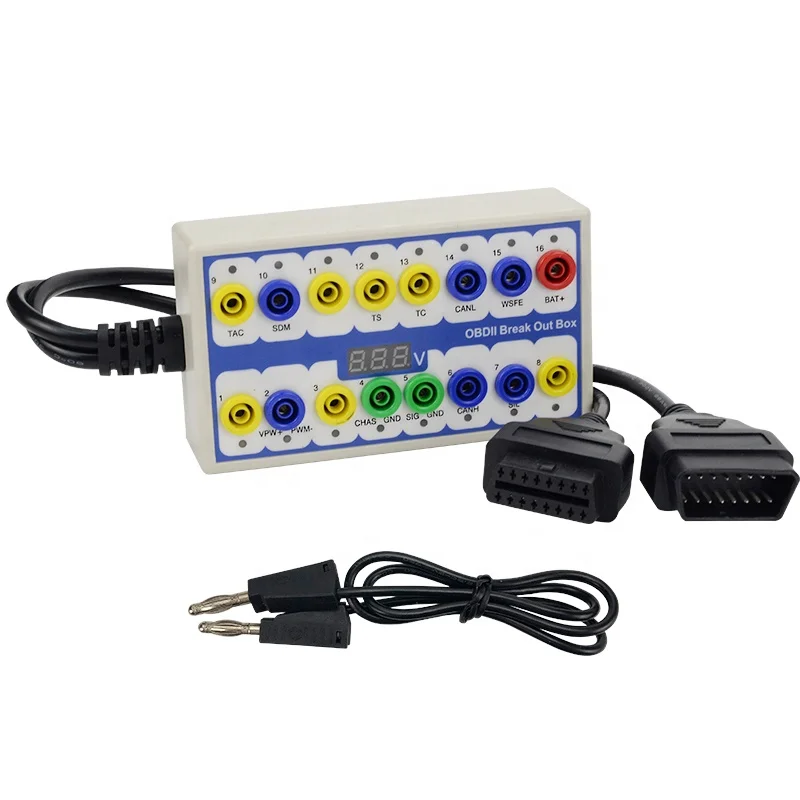 Профессиональный автомобильный OBD 2 разрывной ящик OBD2 разрывная коробка OBD протокол OBDII детектор лучшего качества
Профессиональный автомобильный OBD 2 разрывной ящик OBD2 разрывная коробка OBD протокол OBDII детектор лучшего качества