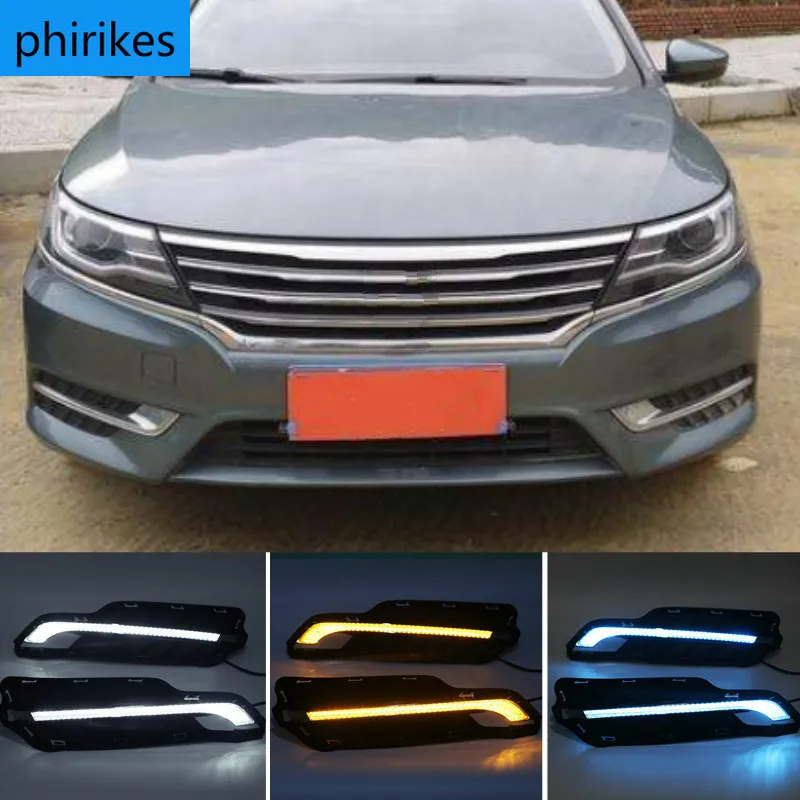 LED DRL Fog lamp driving lights with Yellow Turn Signal Function For Roewe i6 2017 2018 Daytime running lights
LED DRL Fog lamp driving lights with Yellow Turn Signal Function For Roewe i6 2017 2018 Daytime running lights