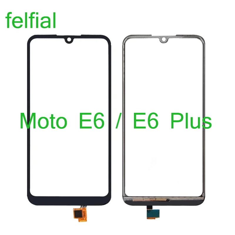 Touch Screen Panel Sensor Digitizer Glass Lens, Front LCD Outer Glass with OCA, For Motorola Moto E6 Plus Play, 10 PCs/Lot
Touch Screen Panel Sensor Digitizer Glass Lens, Front LCD Outer Glass with OCA, For Motorola Moto E6 Plus Play, 10 PCs/Lot