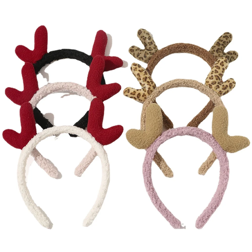Plush hair band cute cartoon antler head band girl net red wash hair band hair accessories Headband for women QY211107
Plush hair band cute cartoon antler head band girl net red wash hair band hair accessories Headband for women QY211107