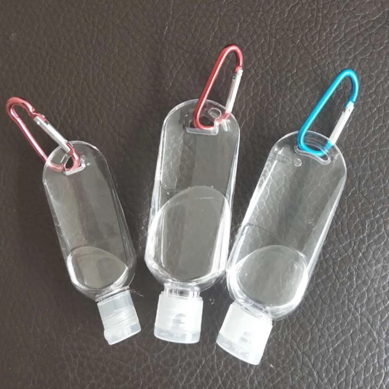 30ml 50ML 60ml Empty Refillable Bottle With Keyring Keychain Hook Clear Transparent Plastic Hand Bottle
30ml 50ML 60ml Empty Refillable Bottle With Keyring Keychain Hook Clear Transparent Plastic Hand Bottle