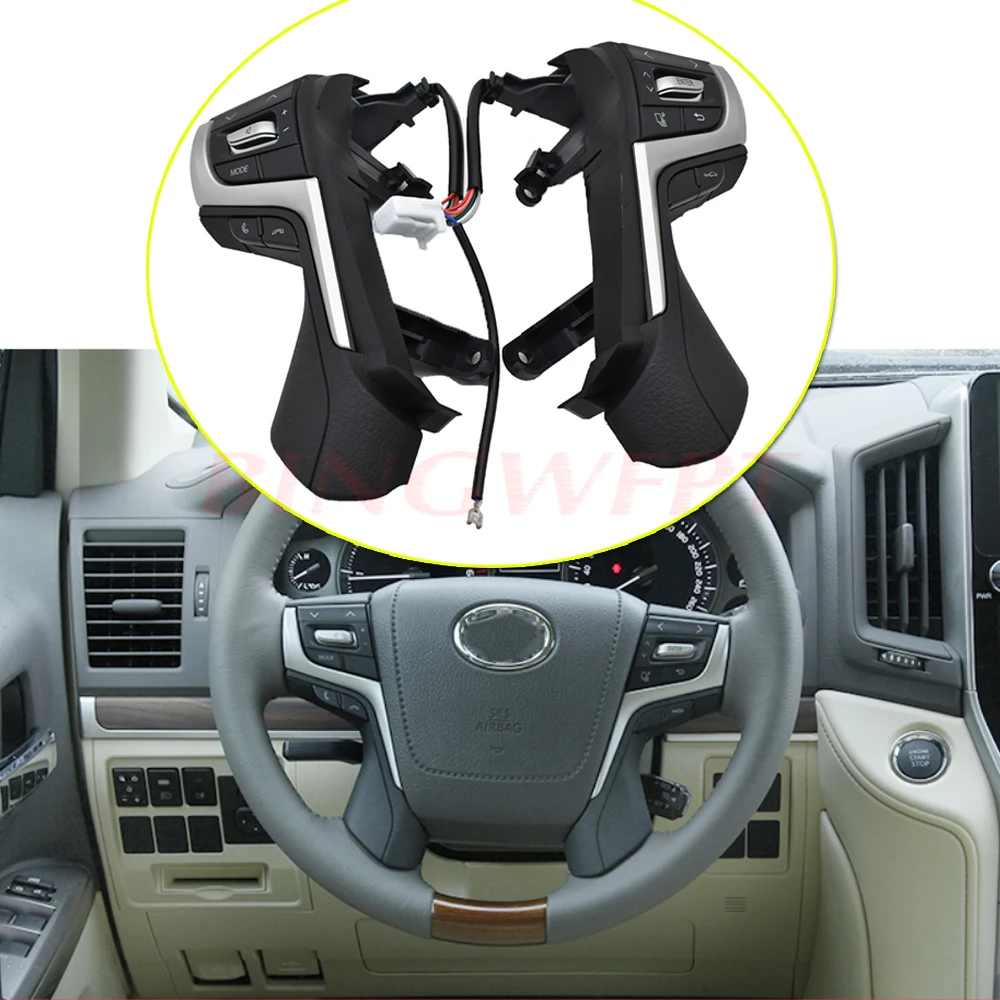 Кнопки управления volante, черные с кабелями для Toyota Land Cruiser Prado 2018 Botones de coche
Кнопки управления volante, черные с кабелями для Toyota Land Cruiser Prado 2018 Botones de coche