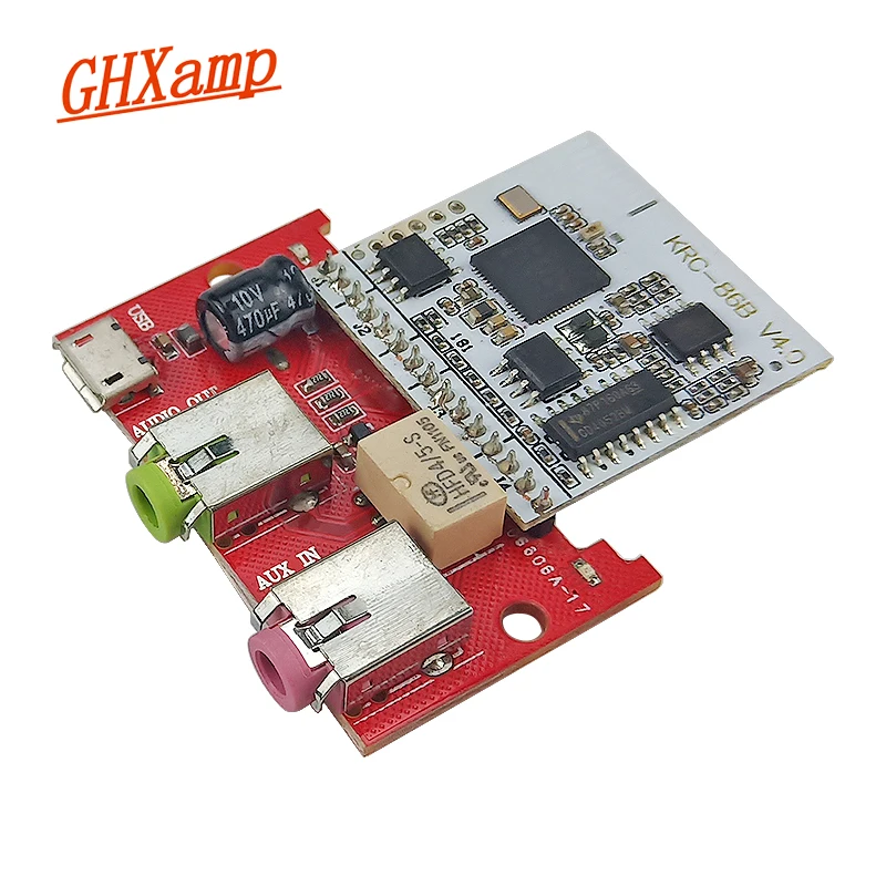 GHXAMP CSR8630 Интеллектуальный коммутационный модуль, версия 4,1, Hi-Fi аудио усилитель низкого напряжения для компьютера, Bluetooth-совместимый аудио Diy 5 В
GHXAMP CSR8630 Интеллектуальный коммутационный модуль, версия 4,1, Hi-Fi аудио усилитель низкого напряжения для компьютера, Bluetooth-совместимый аудио Diy 5 В