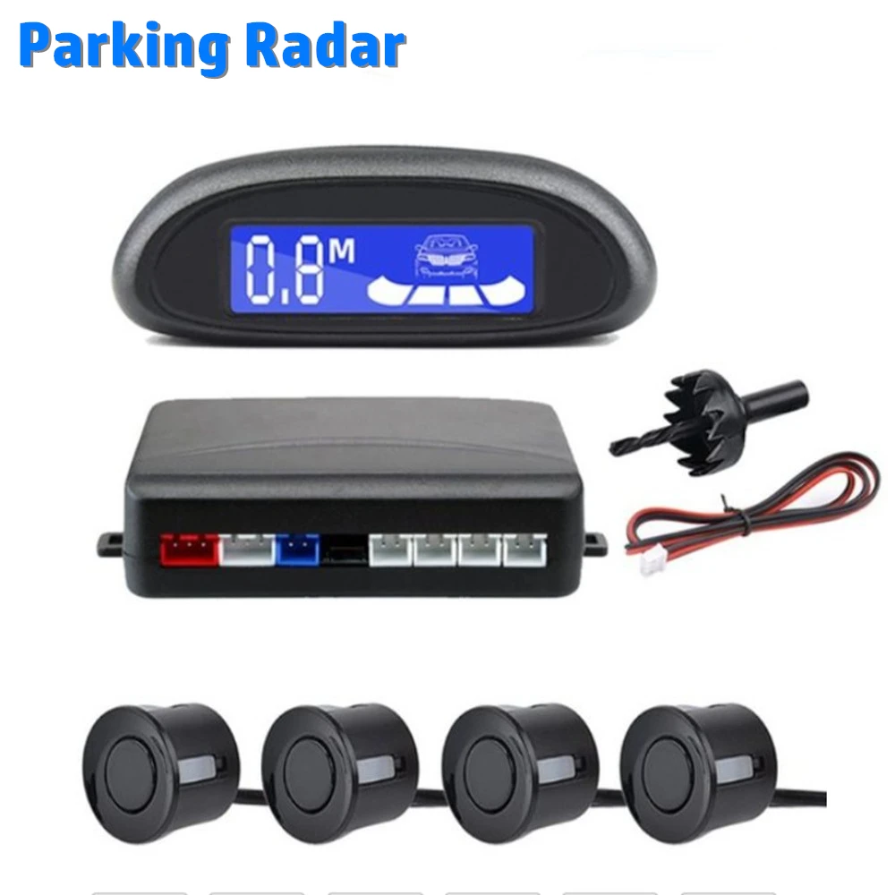 New Car Auto Parking LED Parking Radar With 4 Parking Sensors Backup Car Parking Radar Monitor Detector System Backlight Display
New Car Auto Parking LED Parking Radar With 4 Parking Sensors Backup Car Parking Radar Monitor Detector System Backlight Display