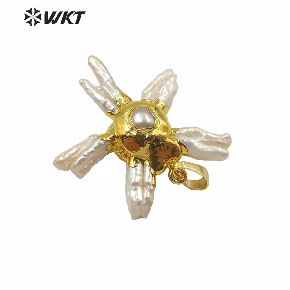 WT-JP218 Подвеска из натурального жемчуга неправильной формы для DIY ожерелья с цветочным узором и позолоченным очаровательным ювелирным аксессуаром
WT-JP218 Подвеска из натурального жемчуга неправильной формы для DIY ожерелья с цветочным узором и позолоченным очаровательным ювелирным аксессуаром