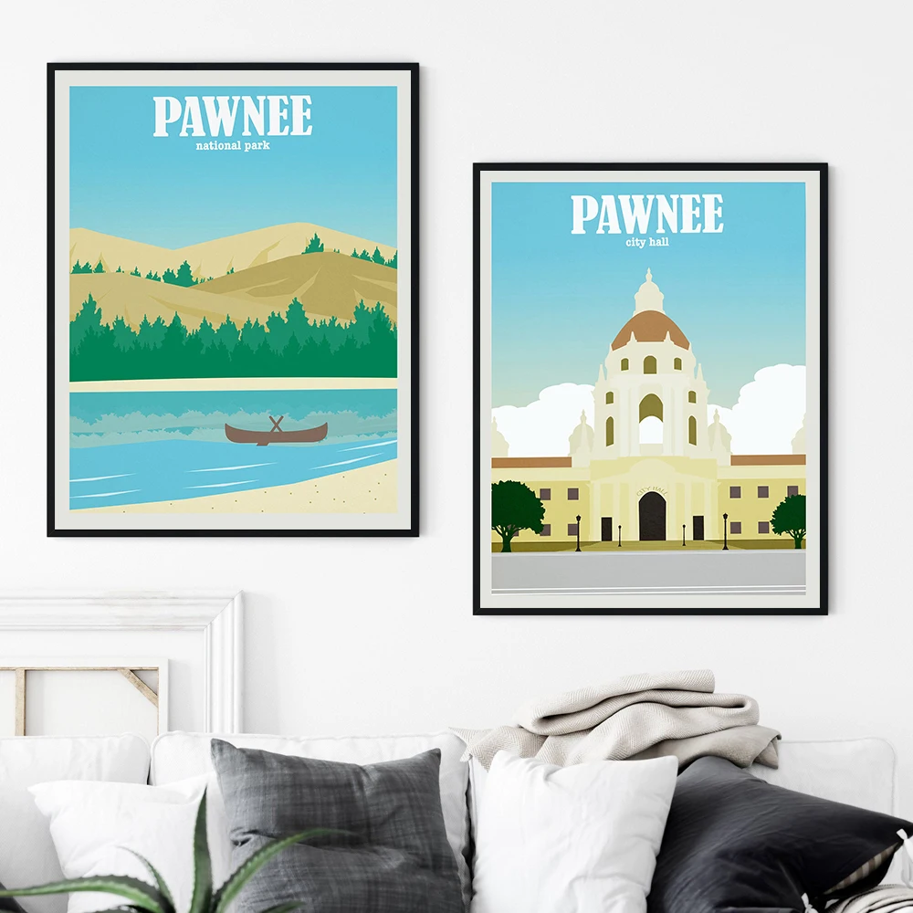 Постер Pawnee для путешествий, печать в национальном парке, художественная живопись на холсте, парки и отдыха, мультяшный городской пейзаж, Настенная картина, домашний декор
Постер Pawnee для путешествий, печать в национальном парке, художественная живопись на холсте, парки и отдыха, мультяшный городской пейзаж, Настенная картина, домашний декор
