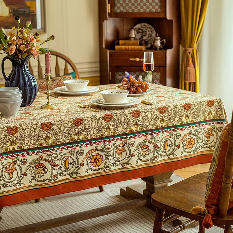 Retro Natural Pattern Tablecloth American Table Tablecloth Light Luxury Wind Tea Table Fishbone Fabric Advanced Feeling
Retro Natural Pattern Tablecloth American Table Tablecloth Light Luxury Wind Tea Table Fishbone Fabric Advanced Feeling