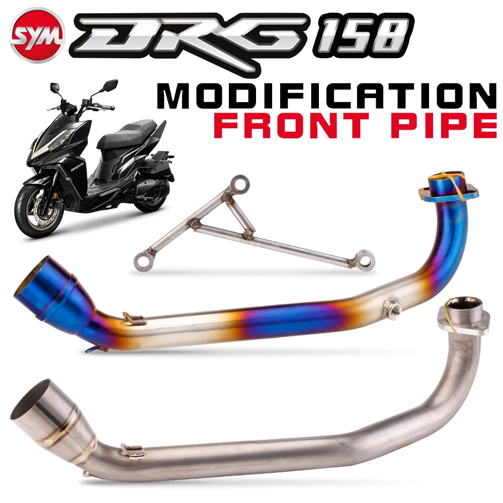 Slip On Full Exhaust System For SYM DRG BT DRG158 DRG 158 Motorcycle Exhaust Modified Escape Moto Muffler Front Middle Link Pipe
Slip On Full Exhaust System For SYM DRG BT DRG158 DRG 158 Motorcycle Exhaust Modified Escape Moto Muffler Front Middle Link Pipe