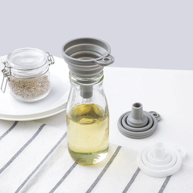 1 PCS Retractable Collapsible Silicone Funnel Kitchen Supplies Household Large Funnel Large Caliber Oil Pot Funnel
1 PCS Retractable Collapsible Silicone Funnel Kitchen Supplies Household Large Funnel Large Caliber Oil Pot Funnel