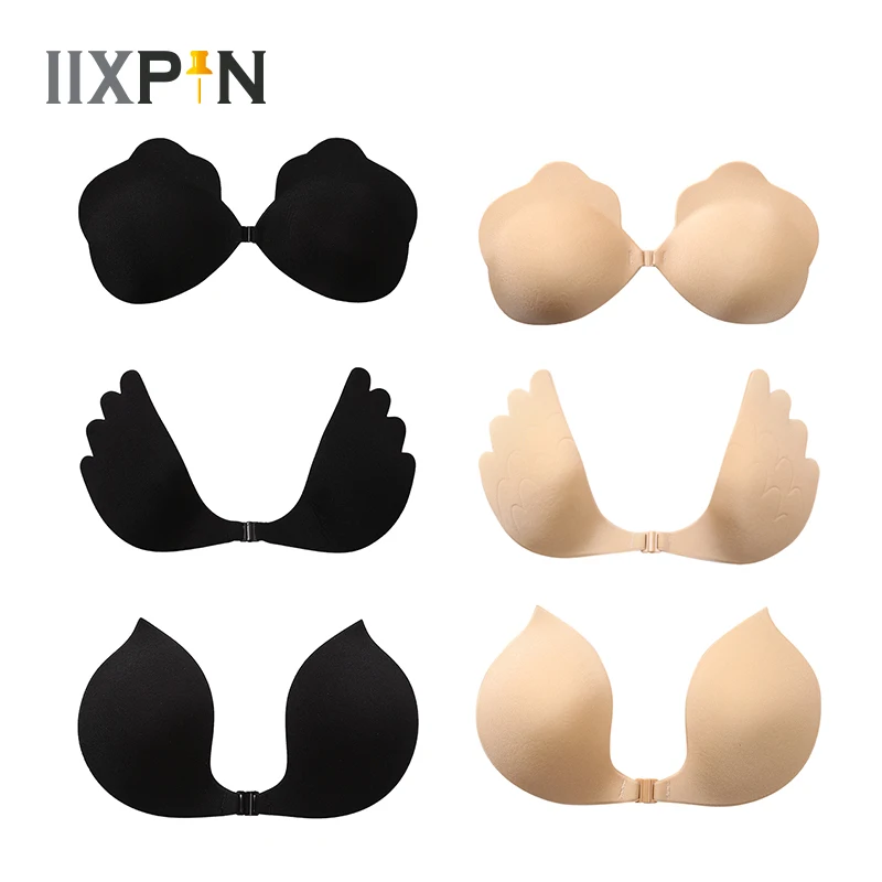 Women Strapless Sulicone Bra Invisible Push Up Bra Breathable Comfortable Self Adhesive Bra Sticky Backless Bra With Buckle
Women Strapless Sulicone Bra Invisible Push Up Bra Breathable Comfortable Self Adhesive Bra Sticky Backless Bra With Buckle