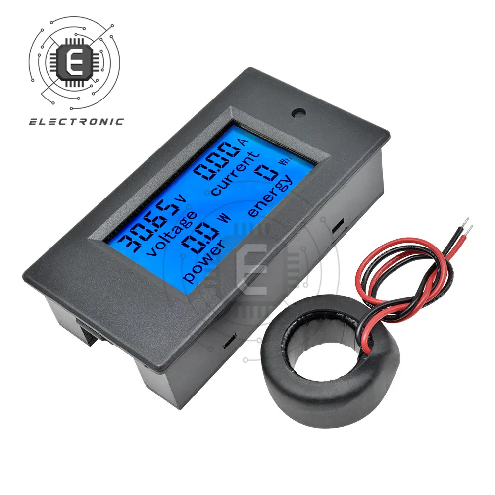 LCD AC 80-260V 0-100A Digital Display Panel Power Meter Power Supply Voltmeter Energy Ammeter Dynamometer
LCD AC 80-260V 0-100A Digital Display Panel Power Meter Power Supply Voltmeter Energy Ammeter Dynamometer