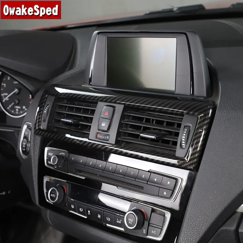 ABS Carbon Fiber Console CD Panel Frame Decorative AC Air Vents Cover Sticker Trim For BMW 1 2 Series F20 F21 F22 F23 2012-2016
ABS Carbon Fiber Console CD Panel Frame Decorative AC Air Vents Cover Sticker Trim For BMW 1 2 Series F20 F21 F22 F23 2012-2016