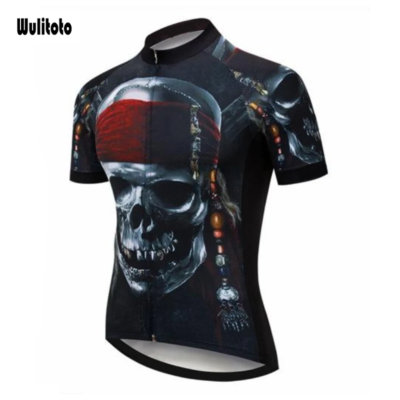 WULITOTO skull black Short Sleeve MTB Breathable Cycling Jersey Bicycle Top Shirt For Men
WULITOTO skull black Short Sleeve MTB Breathable Cycling Jersey Bicycle Top Shirt For Men