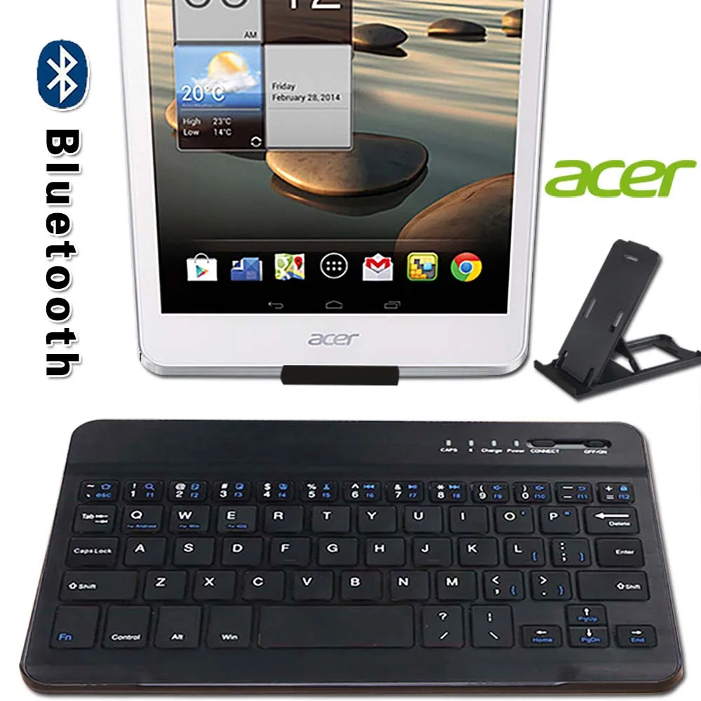 Беспроводная Bluetooth-клавиатура для планшета Acer Iconia A1/B1/Tab 7/Tab 8/Predator 8/Tab B1/Talk S/One 7/One 8
Беспроводная Bluetooth-клавиатура для планшета Acer Iconia A1/B1/Tab 7/Tab 8/Predator 8/Tab B1/Talk S/One 7/One 8