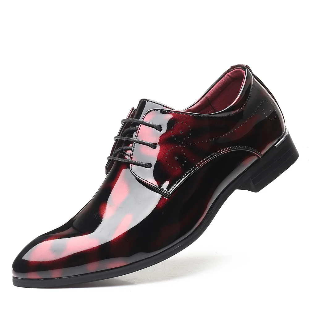 Fashion Patent Leather Men Dress Shoes Men Pointed Toe Formal Shoes Men Wedding Shoes Office Oxford Shoes For Men Footwear
Fashion Patent Leather Men Dress Shoes Men Pointed Toe Formal Shoes Men Wedding Shoes Office Oxford Shoes For Men Footwear