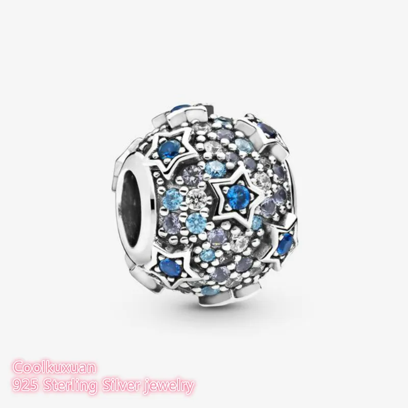 Winter 100% Original 925 Sterling Silver Elevated Stars Pavé Charm beads Fits Brand bracelets Jewelry Making
Winter 100% Original 925 Sterling Silver Elevated Stars Pavé Charm beads Fits Brand bracelets Jewelry Making
