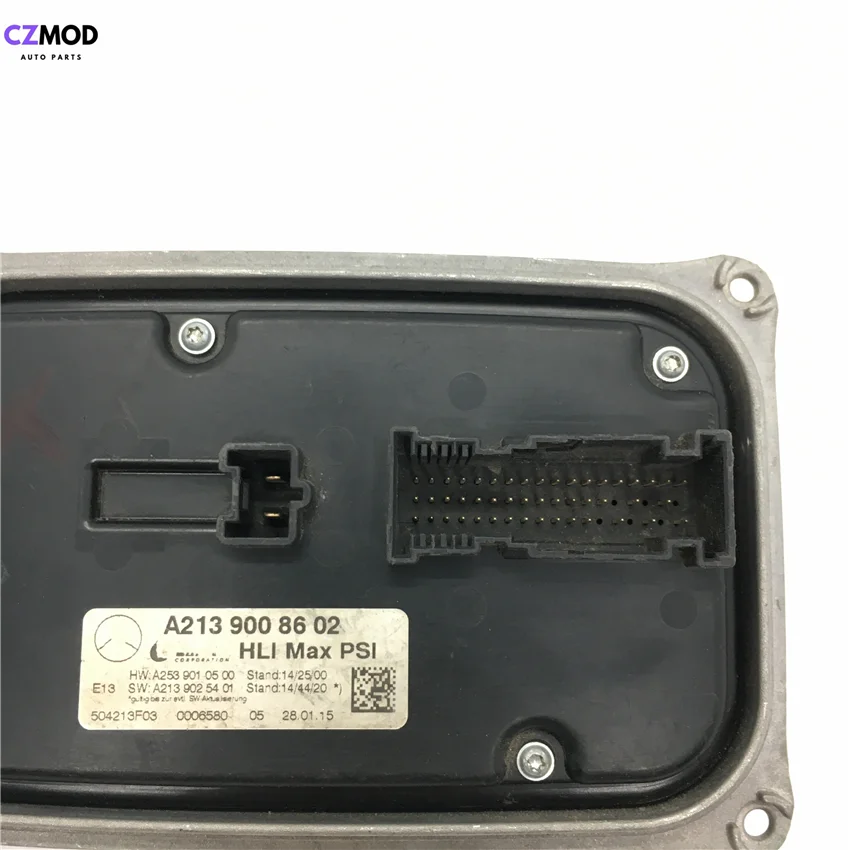 CZMOD A213 900 86 02 Original A2139008602 Headlight LED DRIVER Module FOR BENZ E-CLASS NEW W213 Car Accessories
CZMOD A213 900 86 02 Original A2139008602 Headlight LED DRIVER Module FOR BENZ E-CLASS NEW W213 Car Accessories