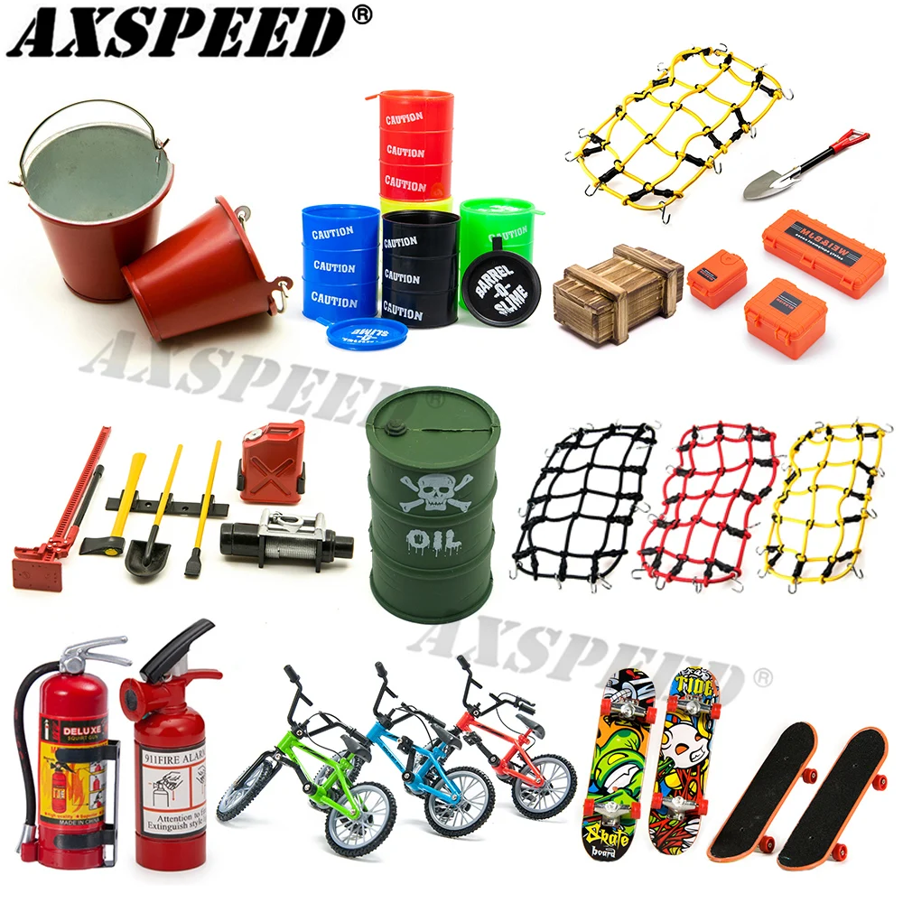 1:10 Scale Accessories Simulated Decoration Tools Shovel Fire Extinguisher Oil Drum for RC Crawler Car TRX4 SCX10 Mini Toys
1:10 Scale Accessories Simulated Decoration Tools Shovel Fire Extinguisher Oil Drum for RC Crawler Car TRX4 SCX10 Mini Toys
