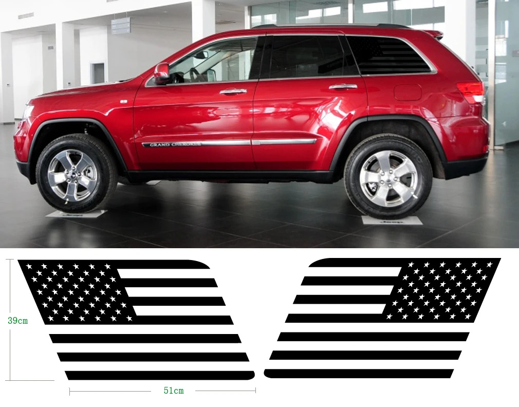 Outdoors Us Flag for Jeep Grand Cherokee Back Window Section 2010 2013 2014 2016 2017
Outdoors Us Flag for Jeep Grand Cherokee Back Window Section 2010 2013 2014 2016 2017