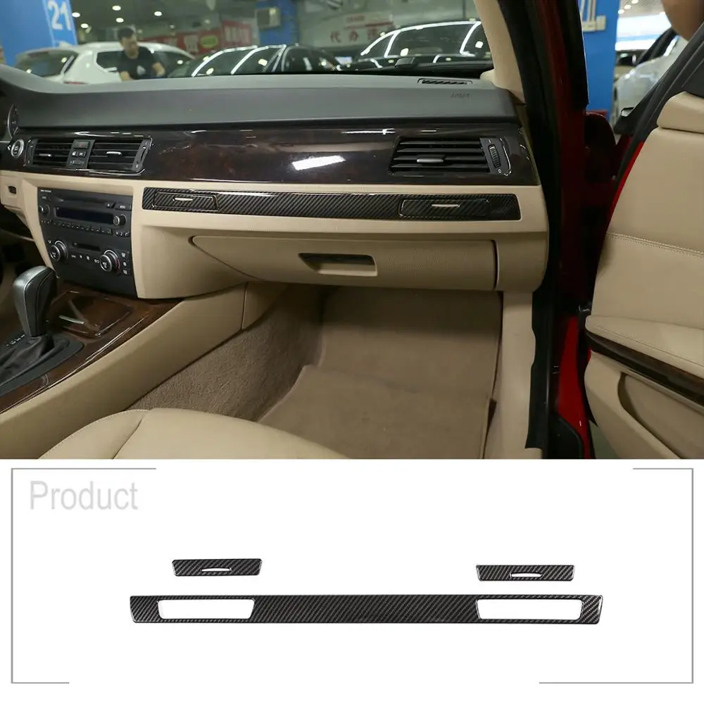LHD For BMW E90 E92 E93 2005-2012 ABS Carbon Fiber Texture Center Console Glove Box Water Cup Holder Panel Cover Trim Strip
LHD For BMW E90 E92 E93 2005-2012 ABS Carbon Fiber Texture Center Console Glove Box Water Cup Holder Panel Cover Trim Strip