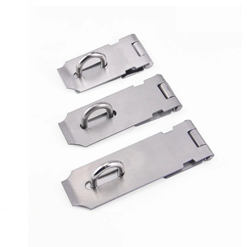 DHL Shipping 100PCS Stainless Steel Door Lock Hasps + Base for Security Anti-theft Door Lock Buckle Padlock 3Inch/4Inch/5Inches
DHL Shipping 100PCS Stainless Steel Door Lock Hasps + Base for Security Anti-theft Door Lock Buckle Padlock 3Inch/4Inch/5Inches