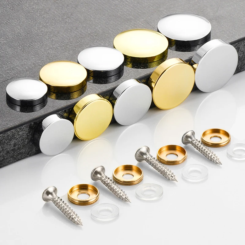 Luxury 200PCS Pure Brass Glass Advertising Mirror Nails Acrylic Board Billboard Sign Fasteners Screws Arc Decorative Caps Covers
Luxury 200PCS Pure Brass Glass Advertising Mirror Nails Acrylic Board Billboard Sign Fasteners Screws Arc Decorative Caps Covers