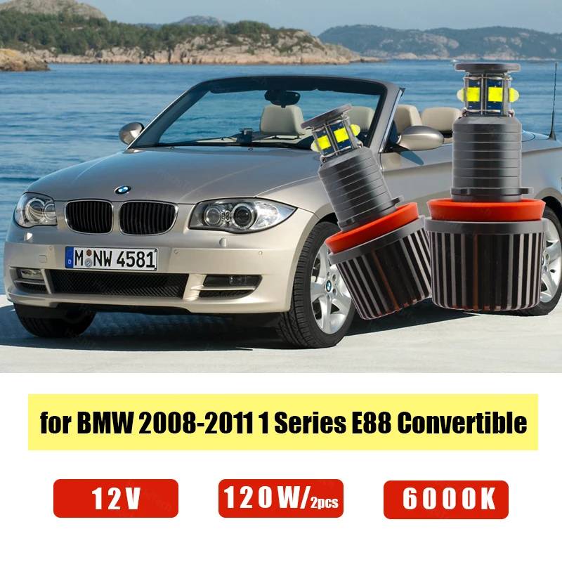 LED Marker IP65 6000K High Power 2800LM LED Angel Eyes Marker 120W for BMW 2008-2011 1 Series E88 Convertible
LED Marker IP65 6000K High Power 2800LM LED Angel Eyes Marker 120W for BMW 2008-2011 1 Series E88 Convertible