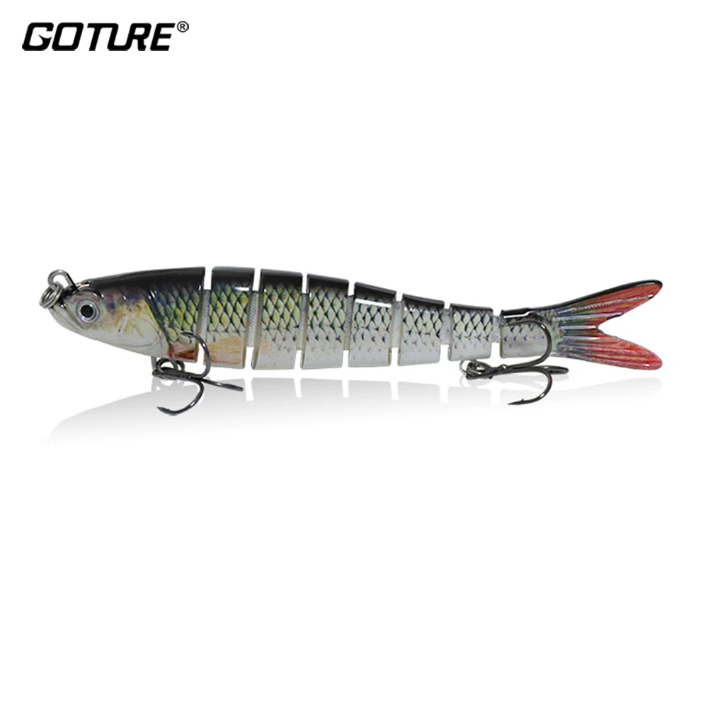 Goture 10/14cm 8 Segments Sinking Wobblers Fishing Lures Jointed Crankbait Swimbait Hard Artificial Bait For Fishing Tackle Lure
Goture 10/14cm 8 Segments Sinking Wobblers Fishing Lures Jointed Crankbait Swimbait Hard Artificial Bait For Fishing Tackle Lure