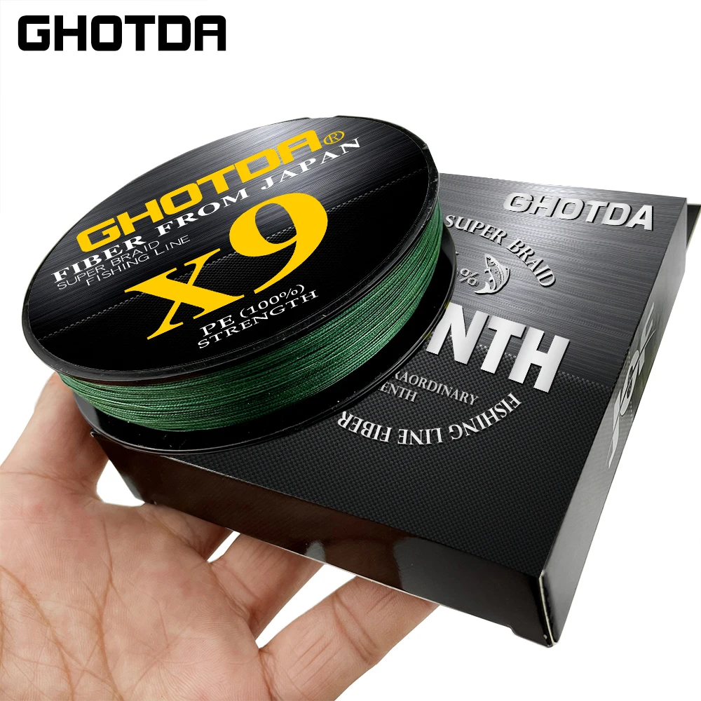 Плоская/истираемая гладкая рыболовная леска GHOTDA, 9 нитей, 300 м, аксессуары для ловли карпа, 20-80 фунтов
Плоская/истираемая гладкая рыболовная леска GHOTDA, 9 нитей, 300 м, аксессуары для ловли карпа, 20-80 фунтов