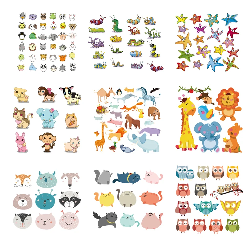Iron-on Transfers for Clothing Patches for Clothes Cute Stickers Diy Animals Patch Flex Fusible Transfer Vinyl Adhesive Stripe C
Iron-on Transfers for Clothing Patches for Clothes Cute Stickers Diy Animals Patch Flex Fusible Transfer Vinyl Adhesive Stripe C