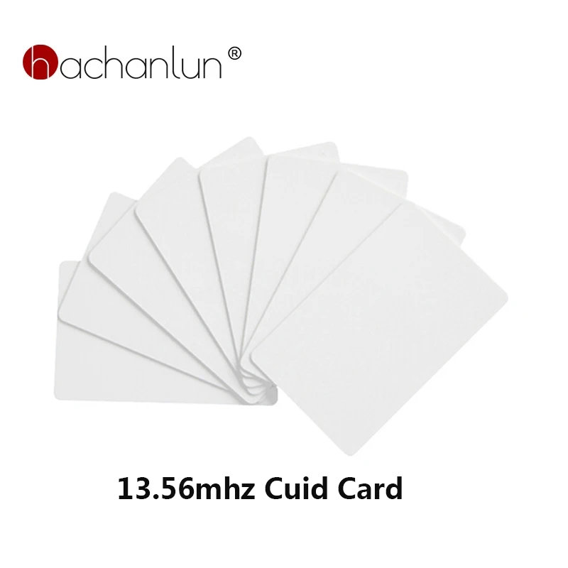 RFID CUID Smart Chip Card 13.56Mhz NFC Rewriteable Copy Key Modify UID Changeable NFC S50 Card 13.56MHz Card
RFID CUID Smart Chip Card 13.56Mhz NFC Rewriteable Copy Key Modify UID Changeable NFC S50 Card 13.56MHz Card