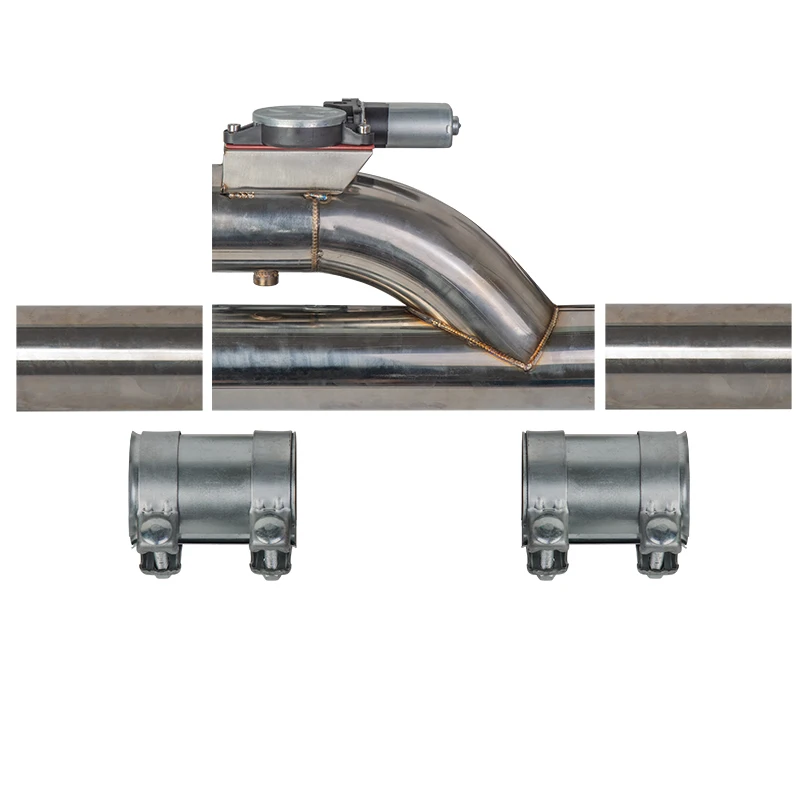 2,2.25,2.5,3 inch SS304 Exhaust Performance Y Pipe Electric Exhaust E-cutout valve with remote button and 2pcs Clamp Connector
2,2.25,2.5,3 inch SS304 Exhaust Performance Y Pipe Electric Exhaust E-cutout valve with remote button and 2pcs Clamp Connector